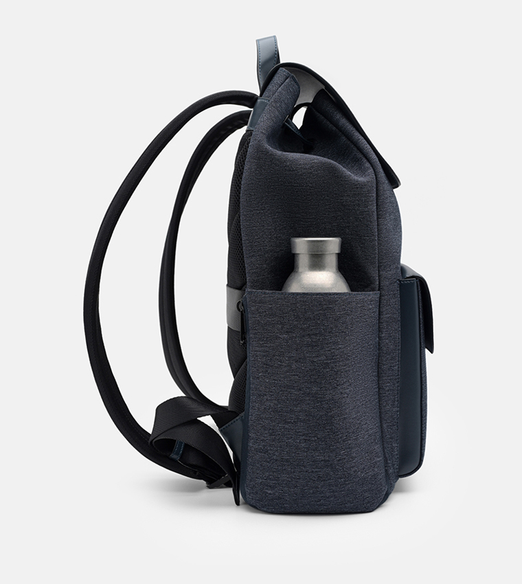 TEX Front Pocket Leather Backpack