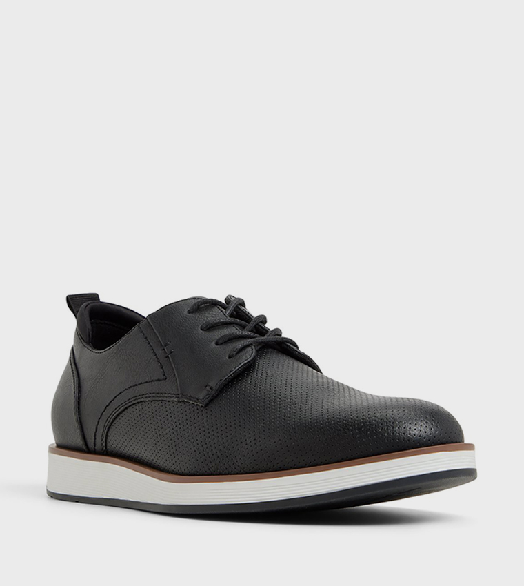 POIRIER Round Toe Lace-Up Shoes