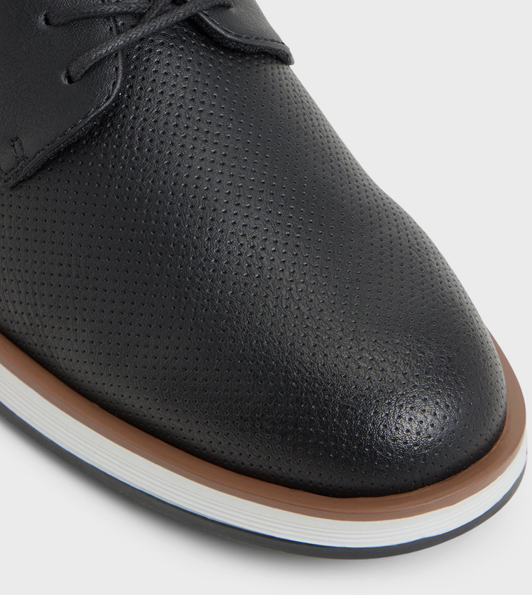 POIRIER Round Toe Lace-Up Shoes