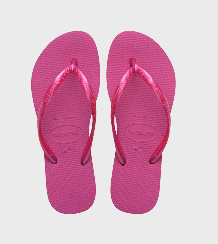 Slim Thong-Strap Flip-Flops