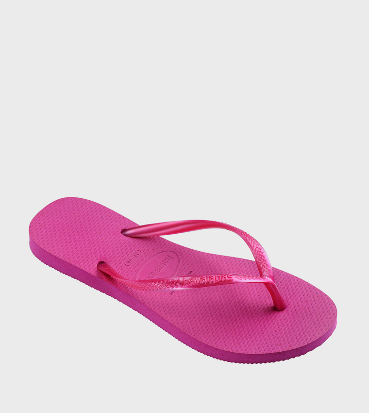Slim Thong-Strap Flip-Flops
