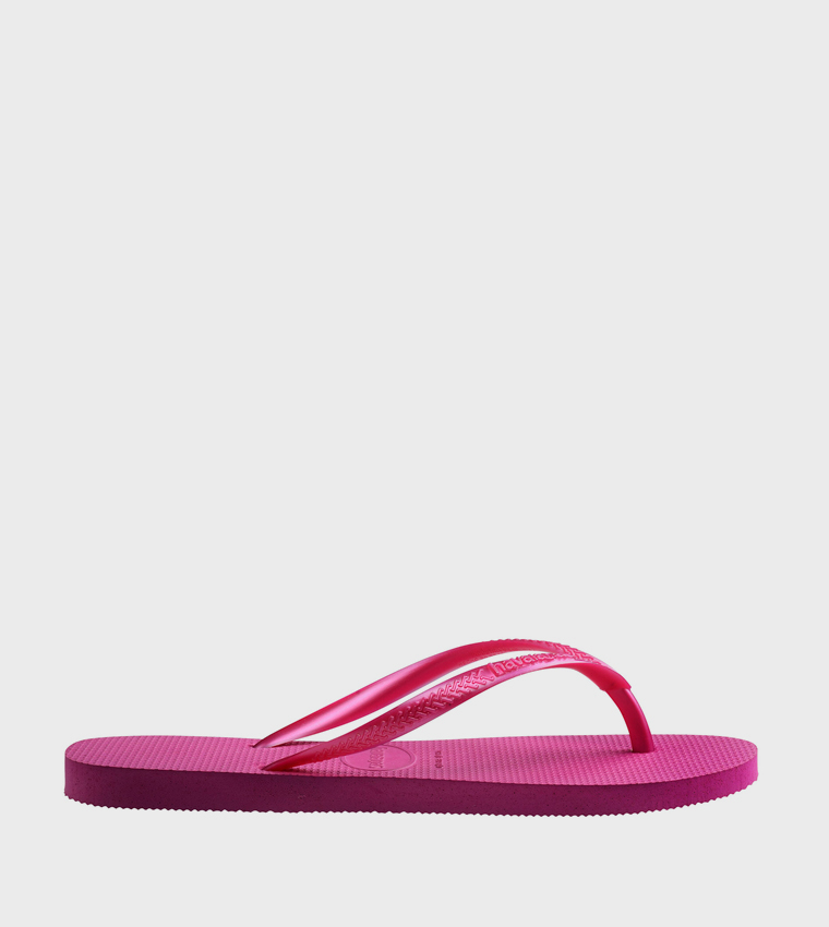Slim Thong-Strap Flip-Flops