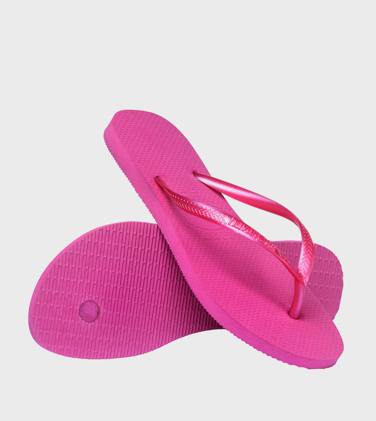 Slim Thong-Strap Flip-Flops