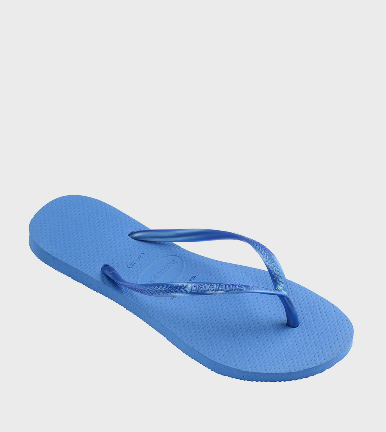 Slim Thong-Strap Flip-Flops