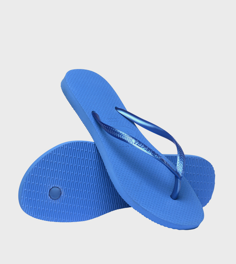 Slim Thong-Strap Flip-Flops