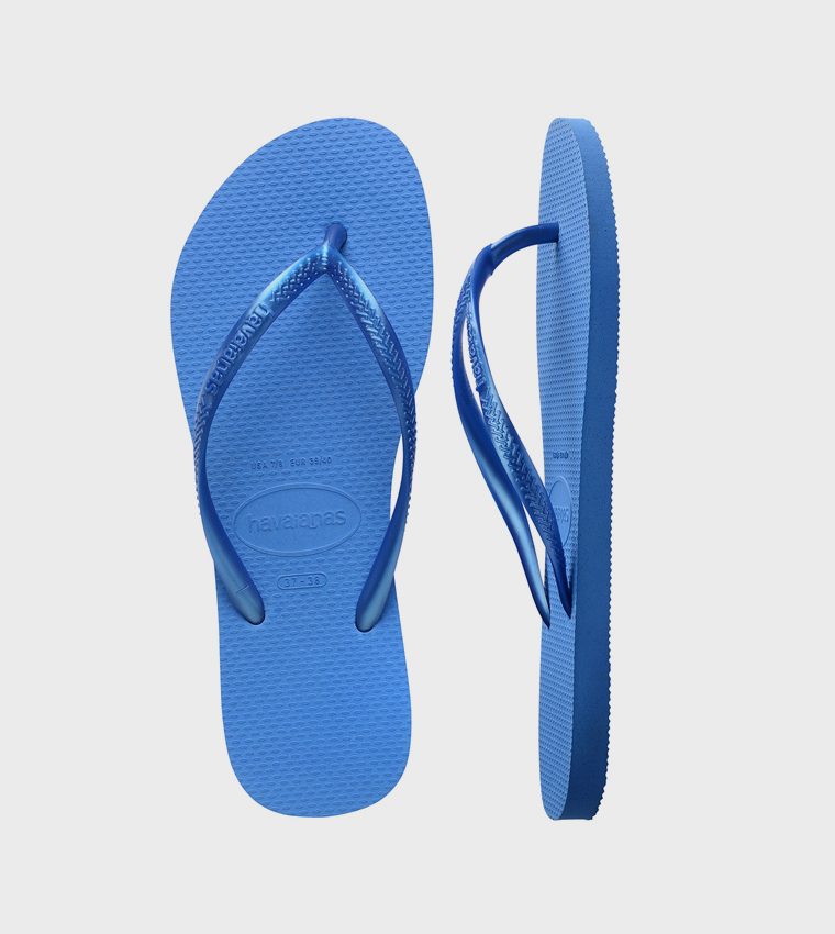 Slim Thong-Strap Flip-Flops