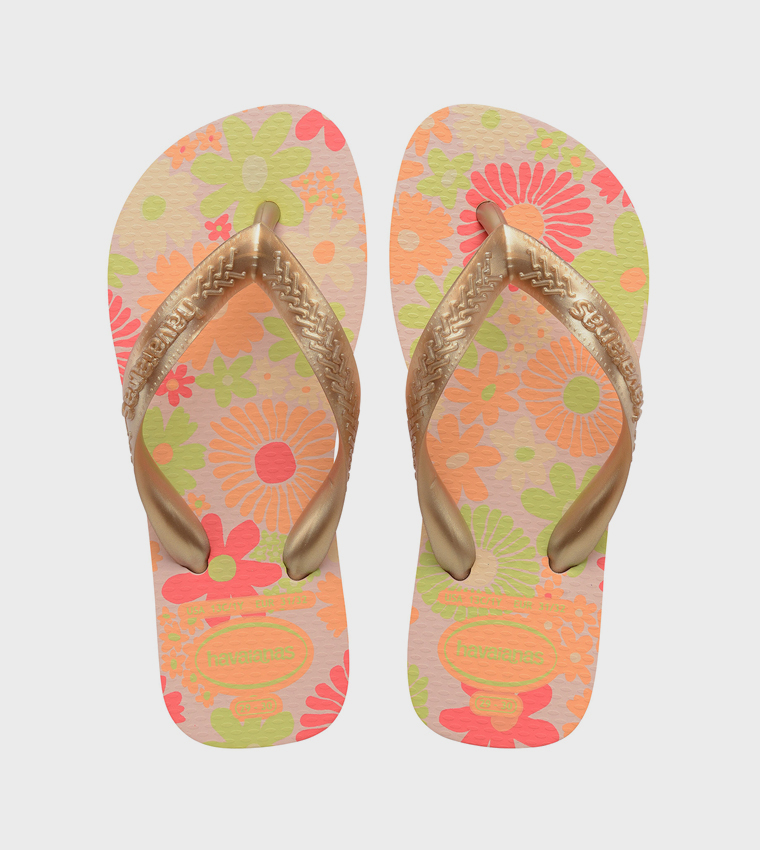 Flores Printed Flip-Flops