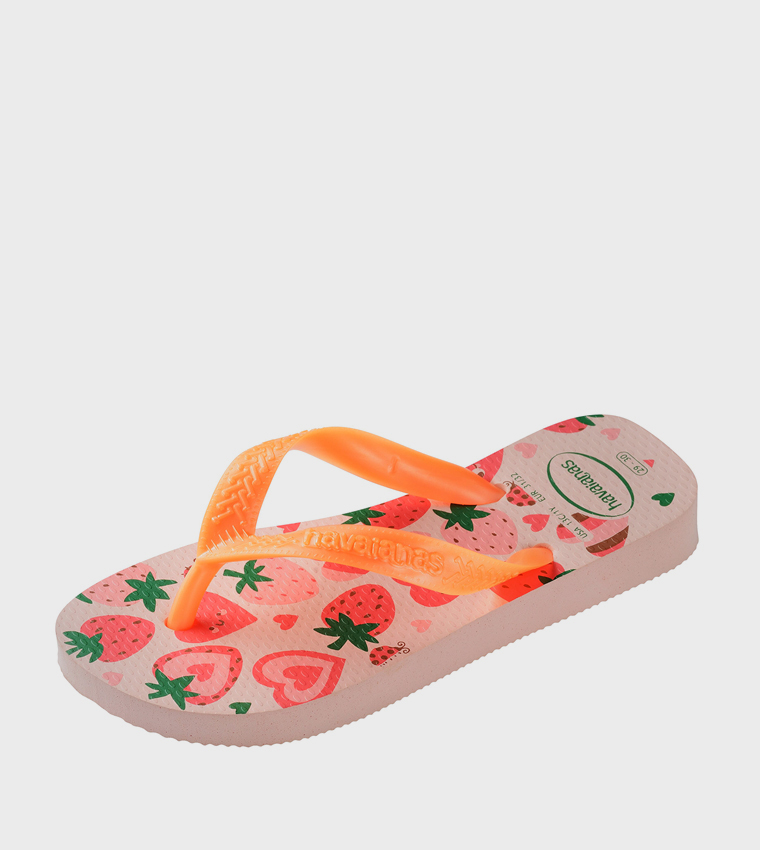 Flores Printed Flip-Flops
