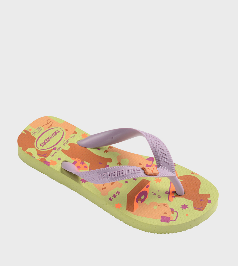 Fantasy Printed Flip-Flops