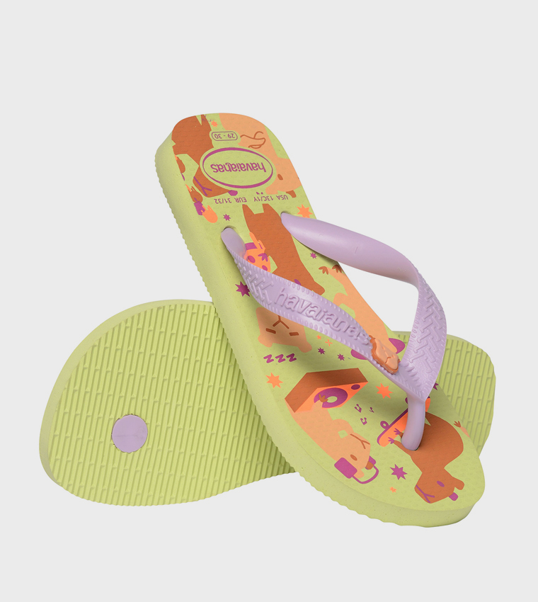 Fantasy Printed Flip-Flops
