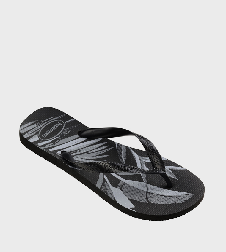 Top Aloha Printed Flip-Flops