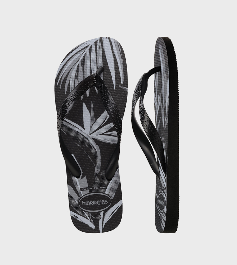 Top Aloha Printed Flip-Flops