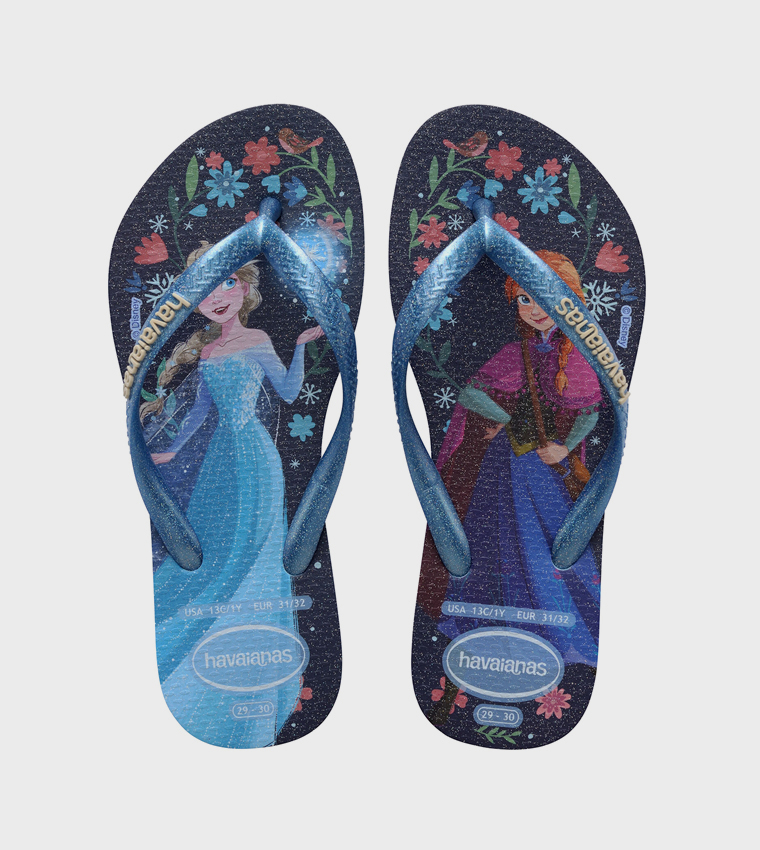 Slim Princess Printed Flip-Flops