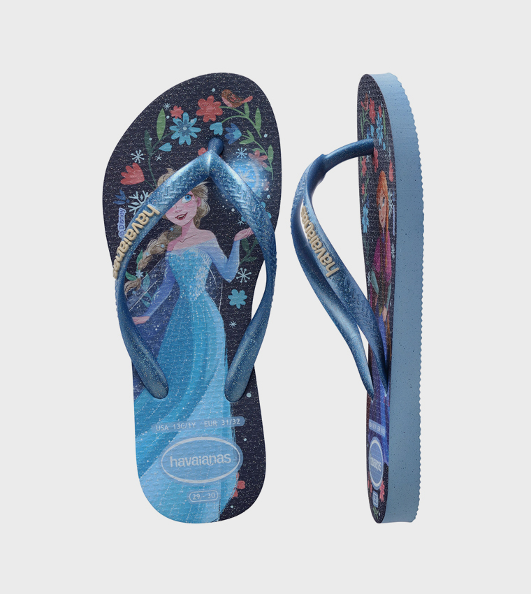 Slim Princess Printed Flip-Flops