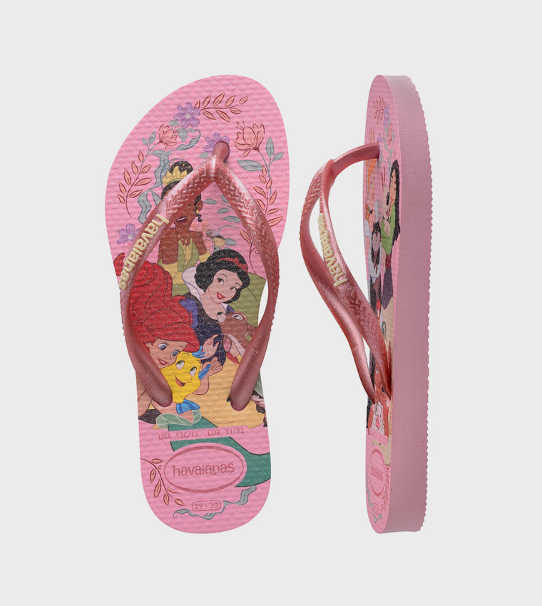 Slim Princess Printed Flip-Flops