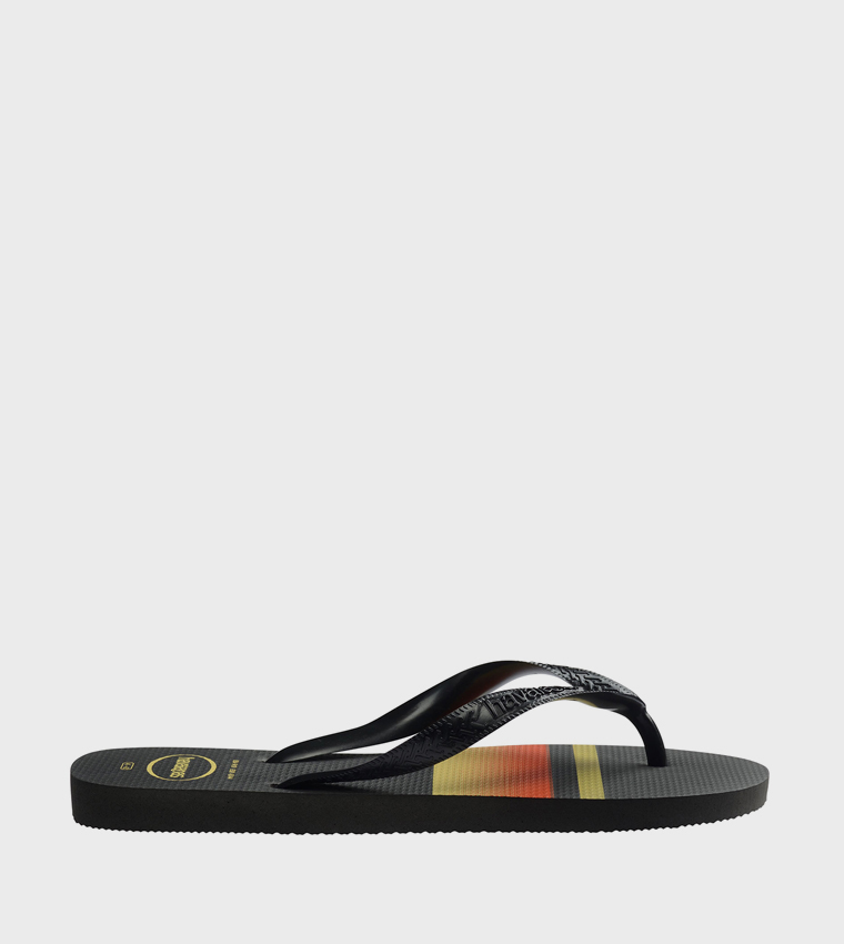 Top Logo Printed Flip-Flops