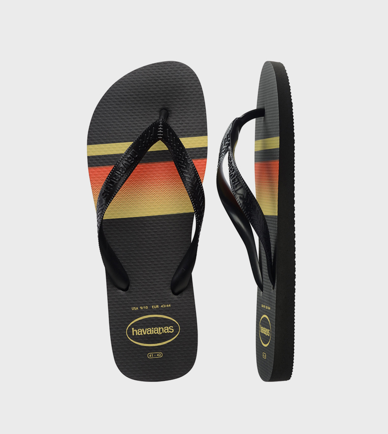 Top Logo Printed Flip-Flops