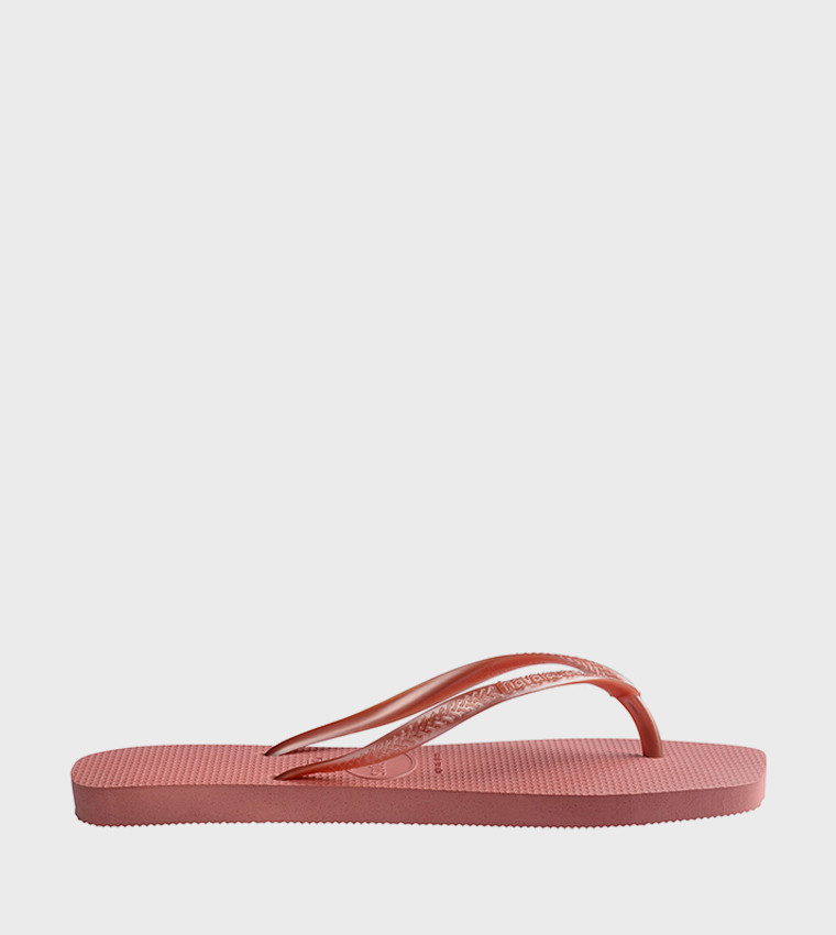 Slim Square Toe Flip-Flops
