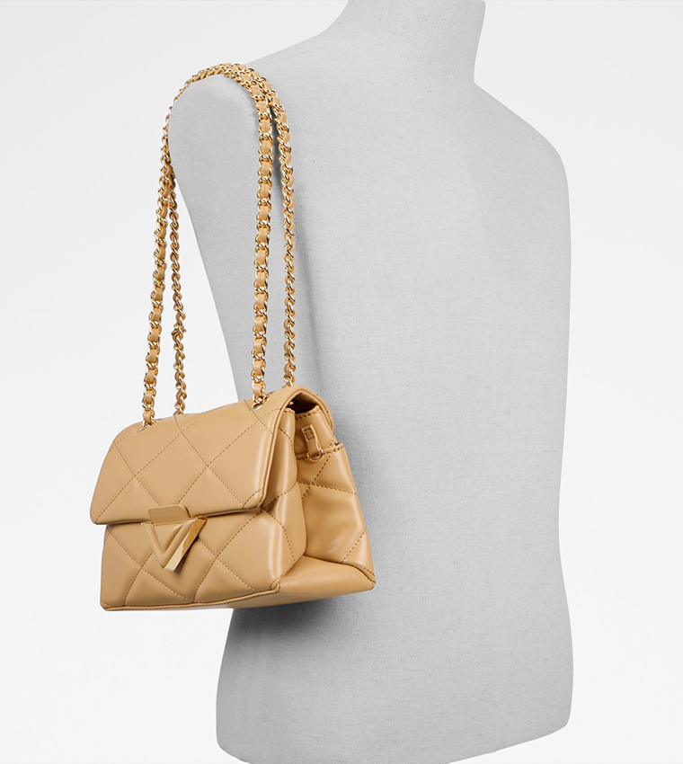 PUFFQUILT Flap Crossbody Bag