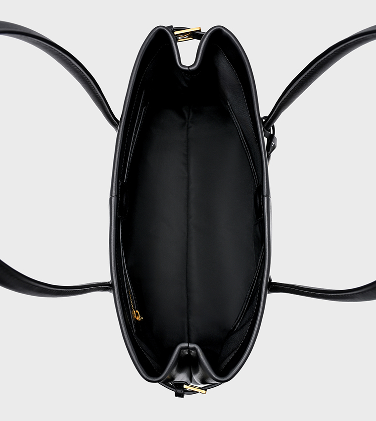 LAUREL Solid Leather Shoulder Bag