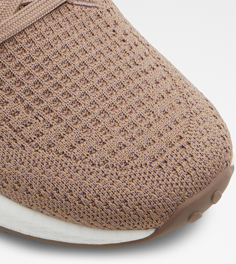 QUARK Knitted Lace-Up Shoes