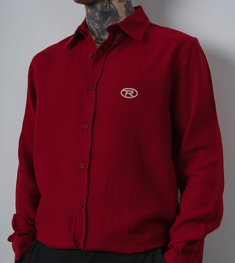 ريسباير  أكمام طويلة - أحمر Long Sleeves