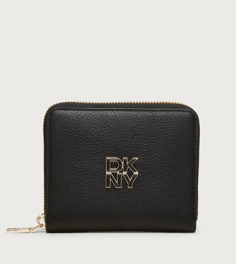 BUSHWICK Textured Zip-Around Wallet