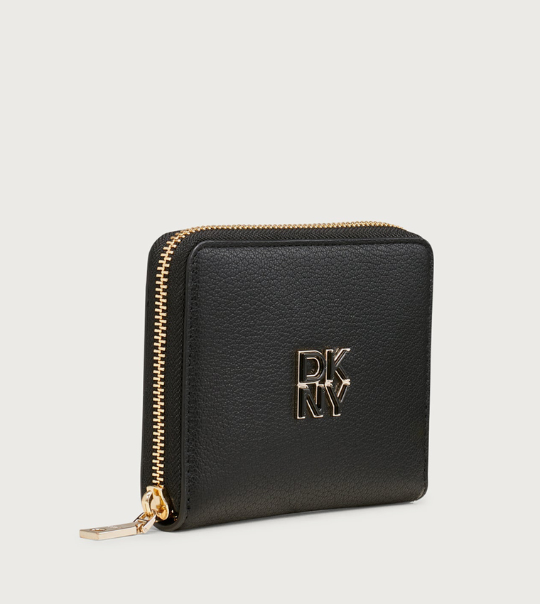 BUSHWICK Textured Zip-Around Wallet