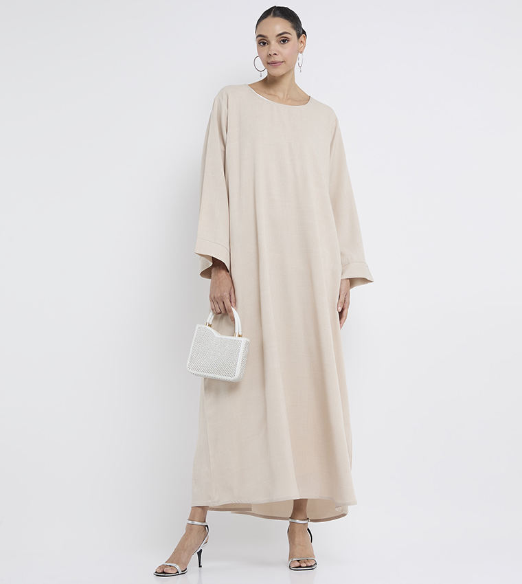 Roza Abaya  Abayas - Beige Abayas