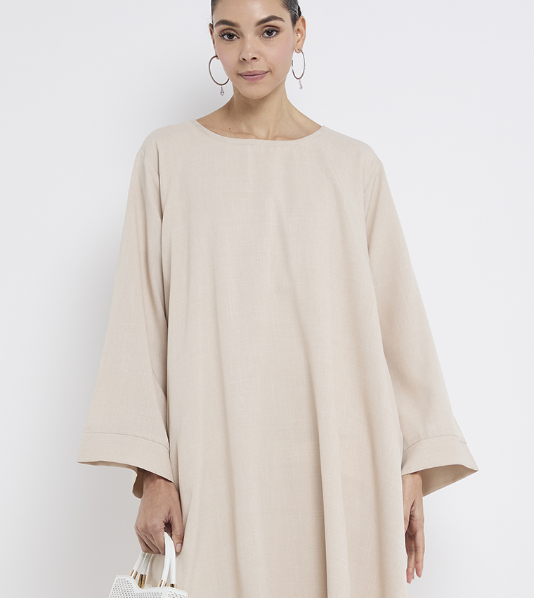 Roza Abaya  Abayas - Beige Abayas