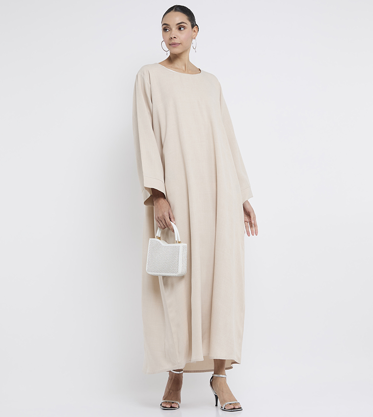 Roza Abaya  Abayas - Beige Abayas