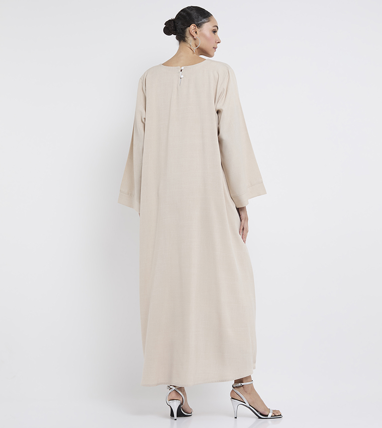 Roza Abaya  Abayas - Beige Abayas