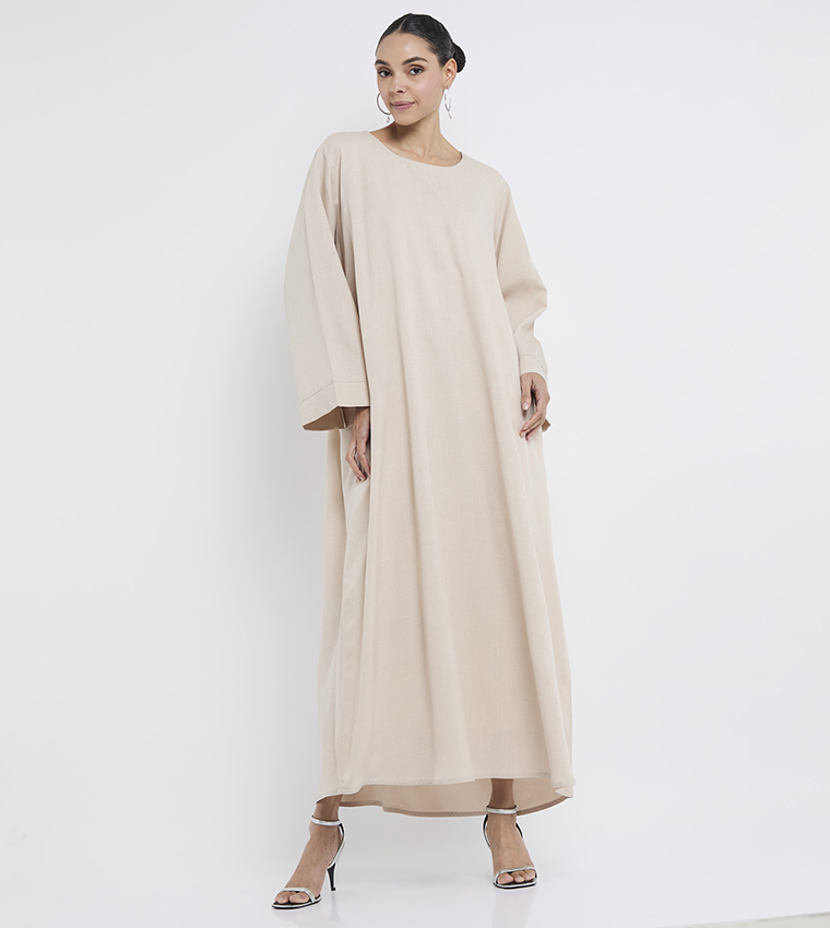 Roza Abaya  Abayas - Beige Abayas