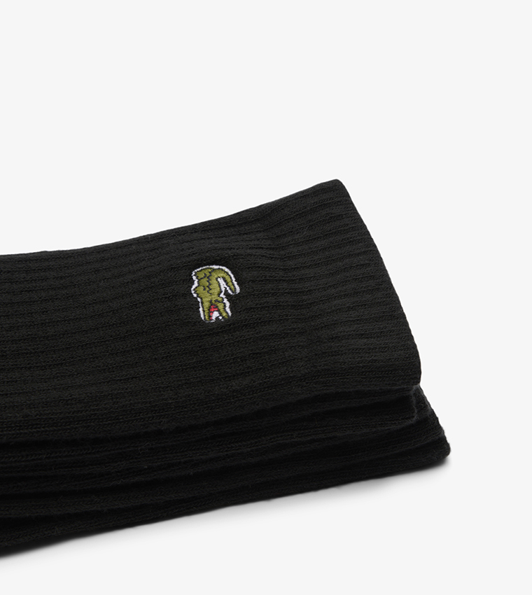 Pack of 3 Logo Detail Socks 