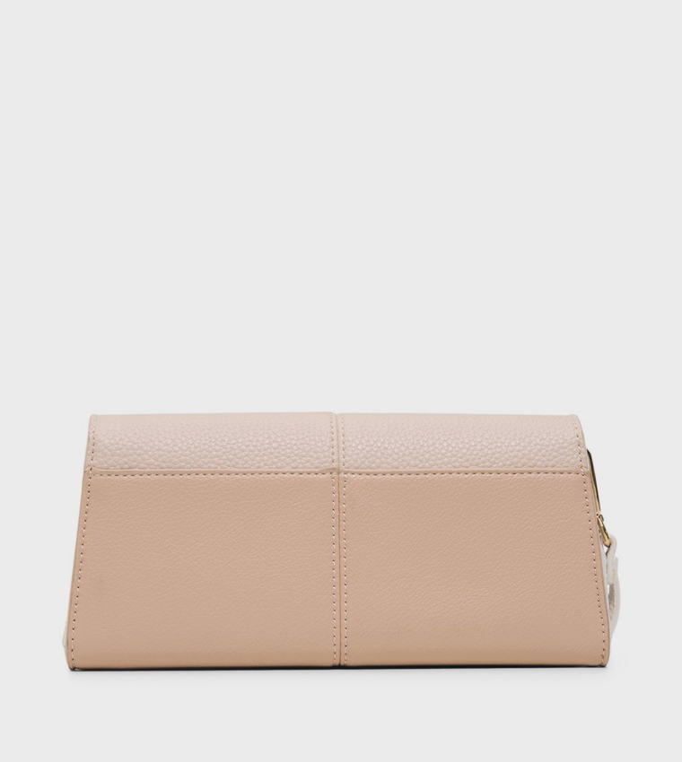 RAVINA Textured Flap Wallet