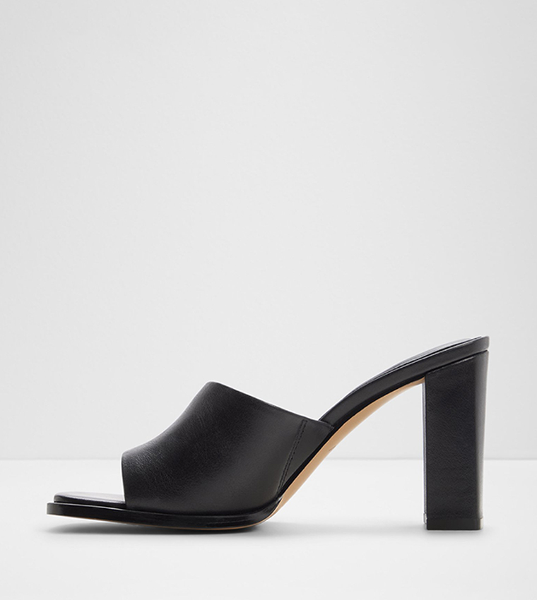RE-SOPHIA Open Toe Block Heel Sandals
