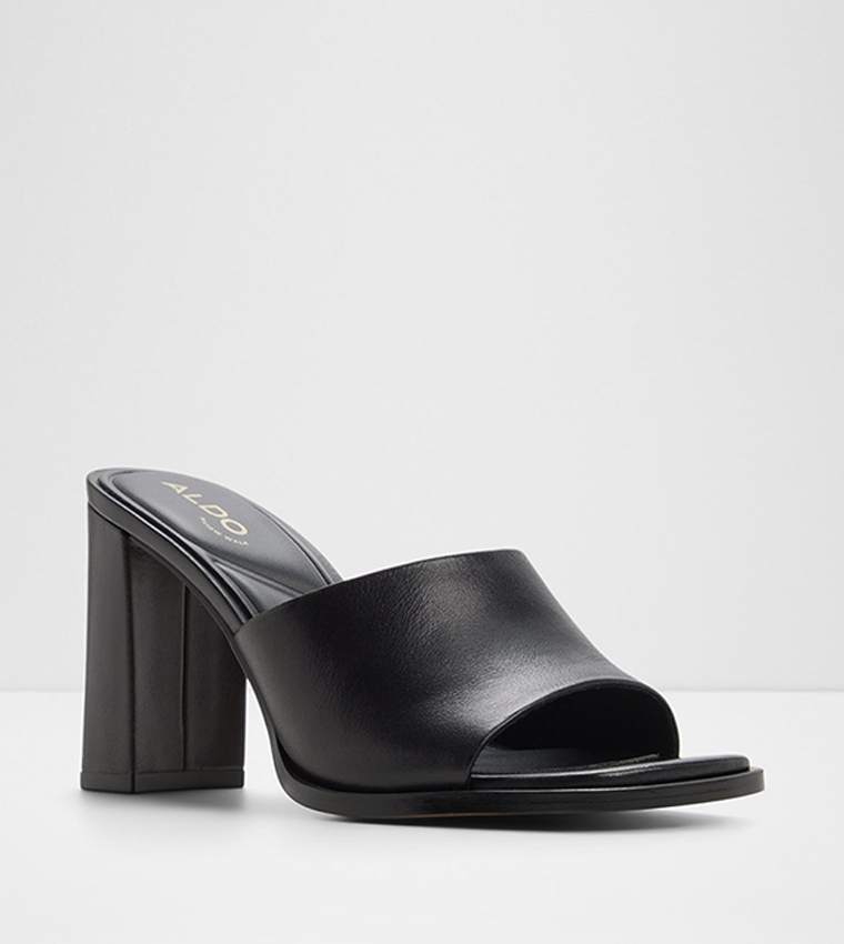 RE-SOPHIA Open Toe Block Heel Sandals