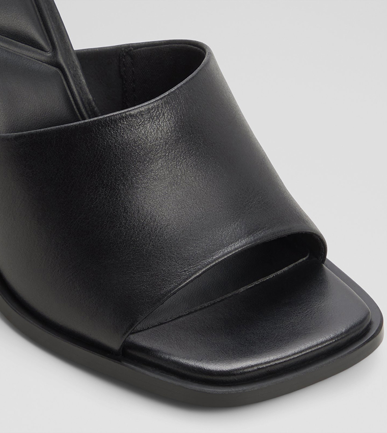 RE-SOPHIA Open Toe Block Heel Sandals