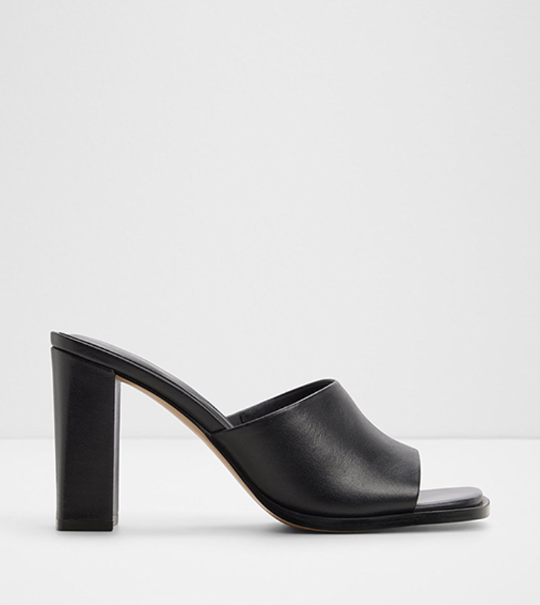 RE-SOPHIA Open Toe Block Heel Sandals