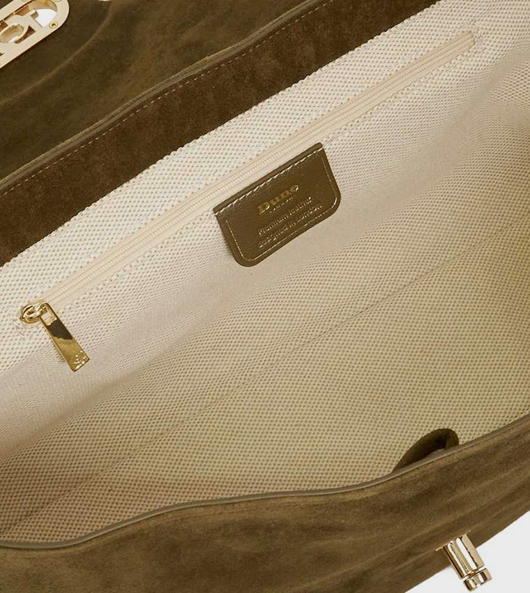 REGENCY Quilted Flap Shoulder Bag