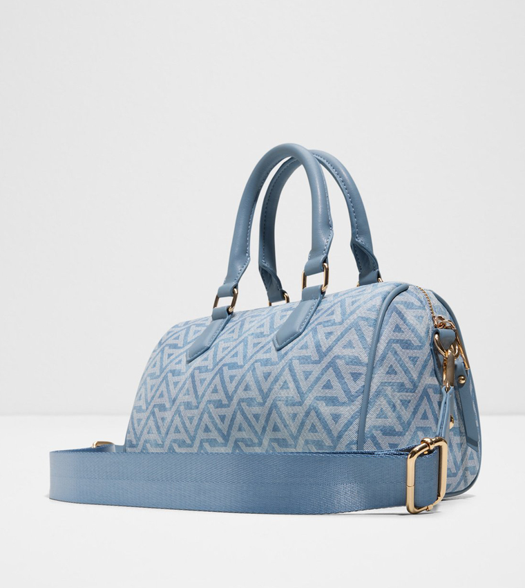 RENAI Monogram Patterned Handheld Bag