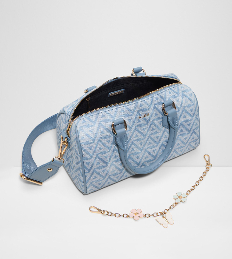 RENAI Monogram Patterned Handheld Bag