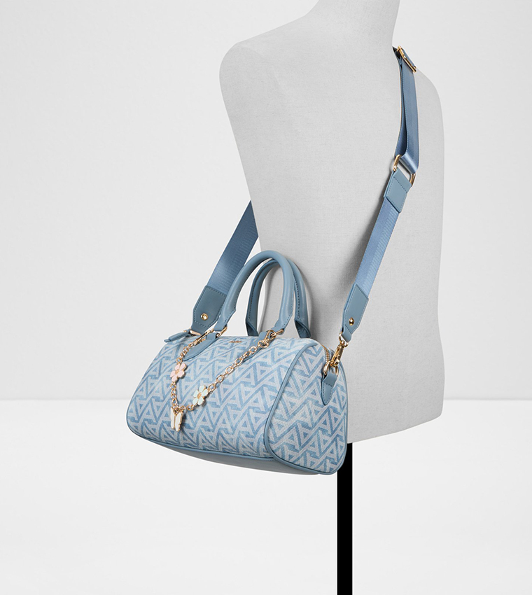 RENAI Monogram Patterned Handheld Bag