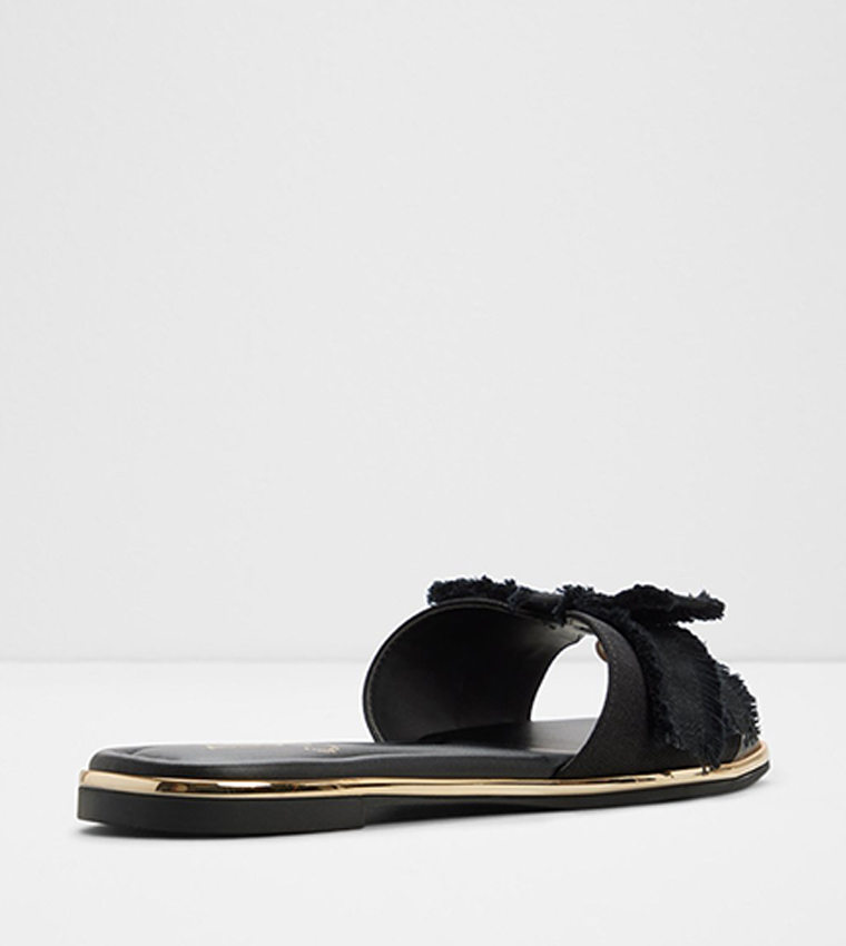 ألدو  الصنادل المسطحة - أسود Flat Sandals
