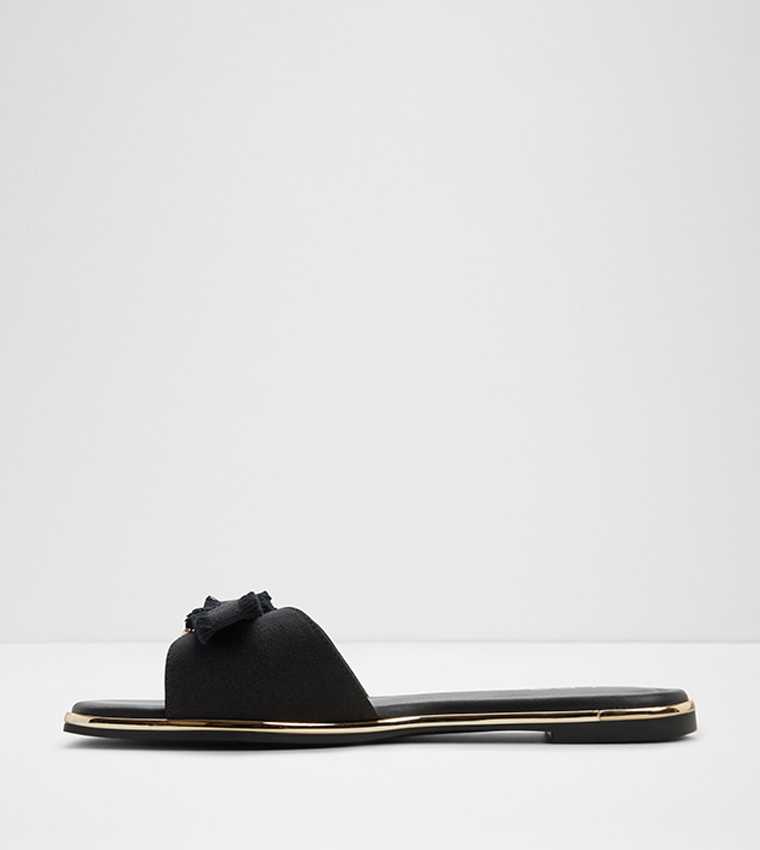 ألدو  الصنادل المسطحة - أسود Flat Sandals