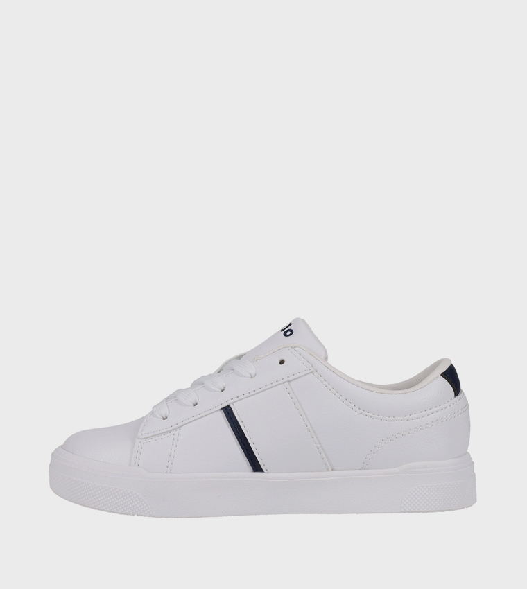 FRAZIER Logo Embroidered Lace-Up Sneakers
