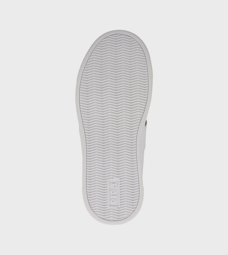FRAZIER Logo Embroidered Lace-Up Sneakers