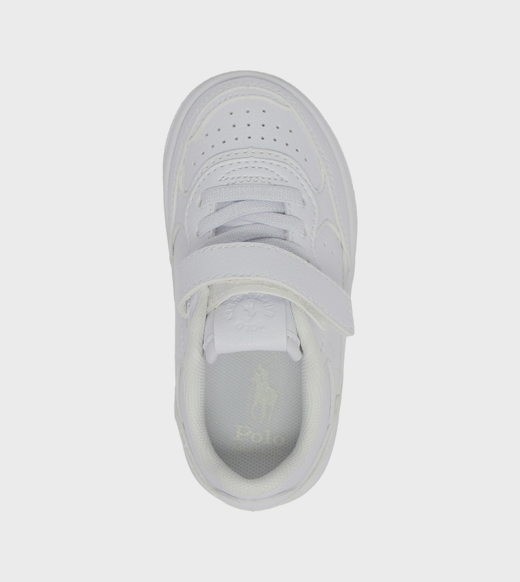 MASTERS COURT II PS Logo Embroidered Velcro Sneakers
