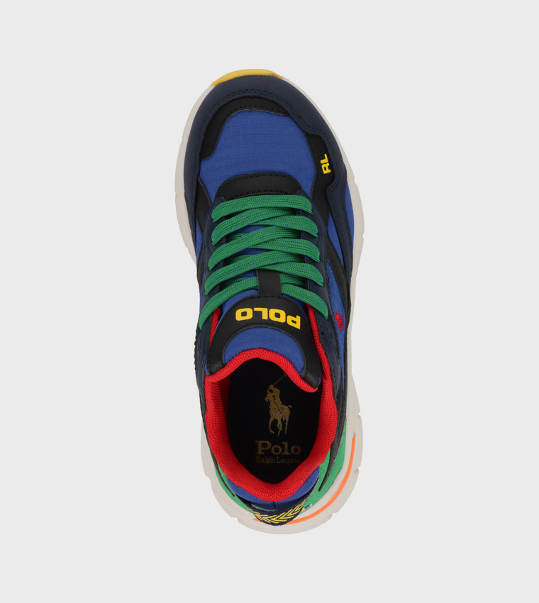 TRACKSTER 275 Color Block Logo Detail Sneakers