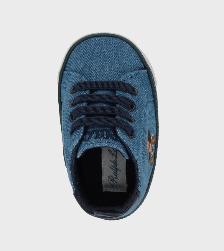 QUILTON BEAR GORE High-Top Sneakers